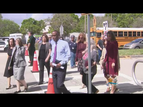 'There Was Hugging. There Were Tears.': Teachers Return To Marjory Stoneman Douglas High
