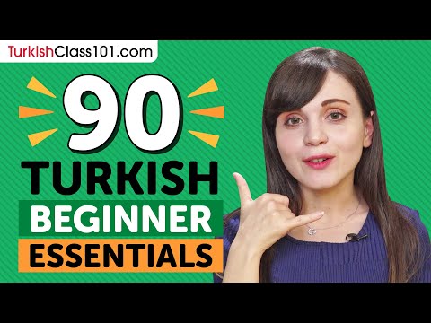 Learn Turkish: 90 Beginner Turkish Videos You Must Watch