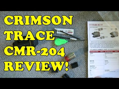 CRIMSON TRACE CMR 204 TACLIGHT REVIEW!