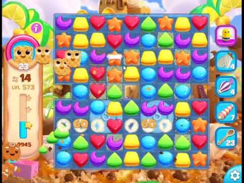 Cookie Jam Blast Level 573 - NO BOOSTERS 🍪 | SKILLGAMING ✔️