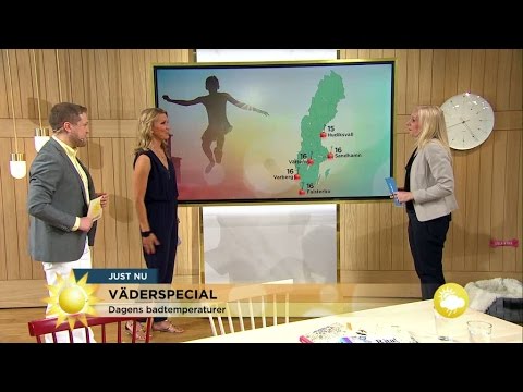 Värmebölja i Europa men kylar håller i sig i Sverige - Nyhetsmorgon (TV4)