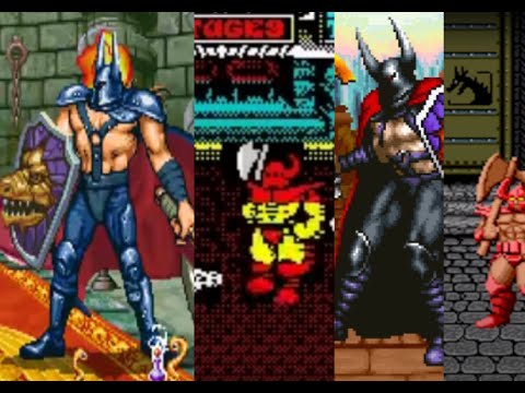 Evolution of Death Adder Fights in Golden Axe Games