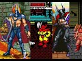 Evolution Of Death Adder Fights In Golden Axe Games