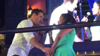 Joey McIntyre &amp; Kaylee NKOTB Cruise 2015 Duets at Dusk &quot;Endless Love&quot;