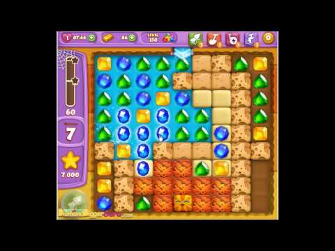 Diamond Digger Saga Level 150 Walkthrough