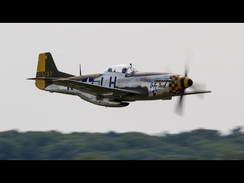 P-51 Mustang Aerobatics - Battle Creek Airshow 2015