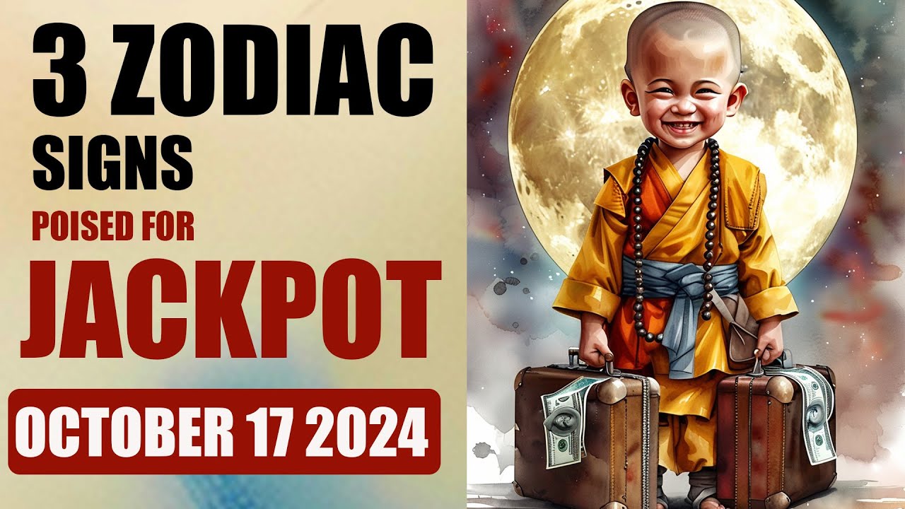 3 Zodiac Signs Poised for a Mega Jackpot on October 17, 2024! 🌕💰 Full Super Moon Magic!