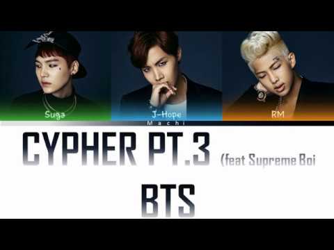 BTS (방탄소년단) (Rap Line) - Cypher pt.3: KILLER (feat. Supreme Boi) | Color Coded Lyrics | Han/Rom/Eng