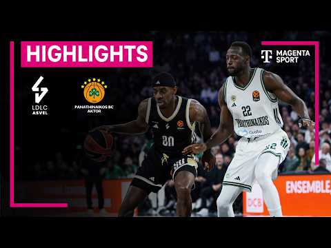ASVEL Villeurbanne - Panathinaikos Athen | EuroLeague | MAGENTA SPORT