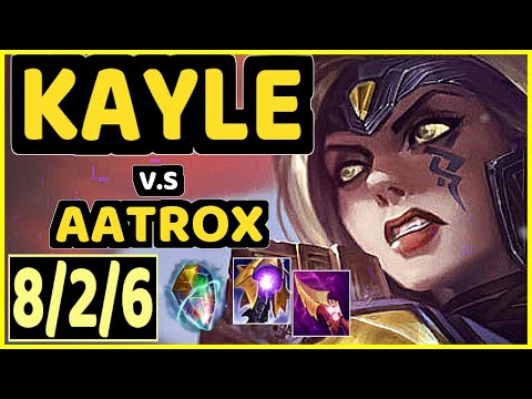 ALPHARI (KAYLE) vs AATROX - 8/2/6 KDA TOP GAMEPLAY - EUW Ranked GRANDMASTER