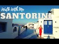 Walk With Me! ➡️4K Morning Walk In Oia, Santorini ➡️ Greece ➡️ September 2021