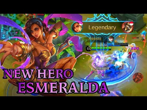 Esmeralda | Mobile Legends | Best Build | Top1 | Savage |