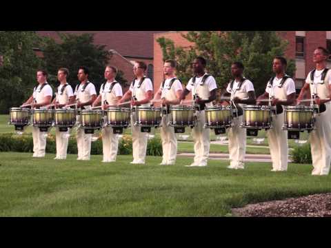 Cadets 2015 Snareline - In the Lot - June 20, 2015, Akron, OH