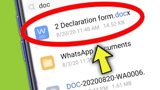 How to Open .Docx File in Android
