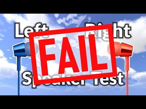 Speaker Headphones Left And Right Test Are They Connected Correctly