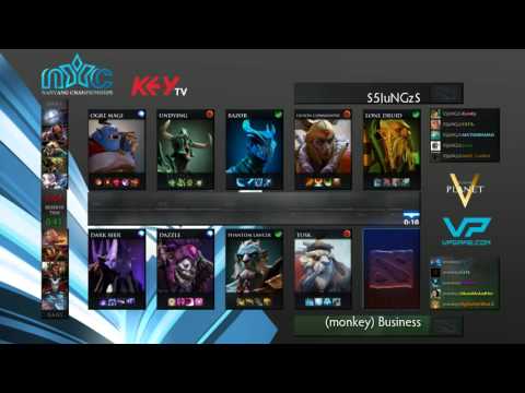 5jungz vs Monkey Business - Game 2 (Nanyang Championships 2015 - EU Playoffs)