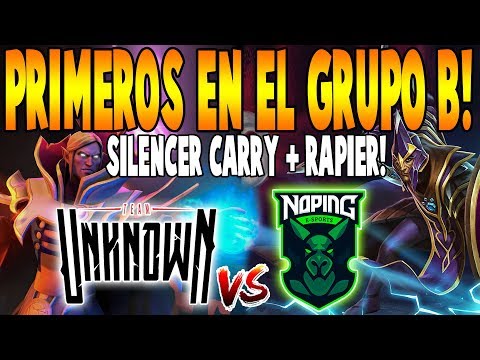 UNKNOWN vs NO PING [BO3] - Primeros En El Grupo B "Silencer HC + Rapier"- No Major No Problem DOTA 2
