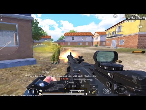 New Machine Gun MG3 in Pubg Mobile 😀🔥