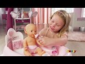 Smoby Baby Nurse Elektronikus Babacenter Babával Violette 220347