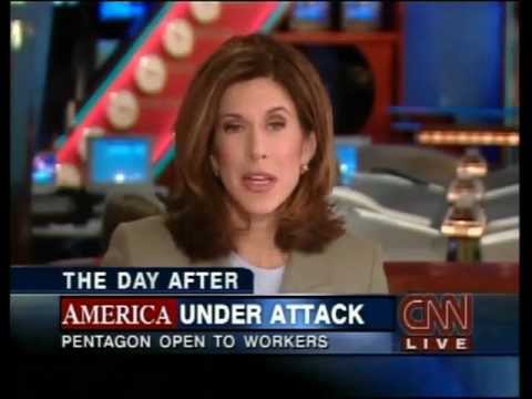CNN 9/11 LIVE TV Coverage (9/12/01) 2:15 P.M - 2:30 P.M