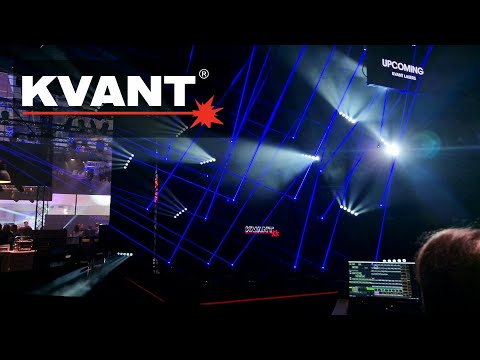 Kvant - Lasershow 4K (Prolight & sound 2022 Frankfurt)