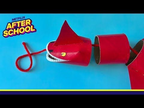 DIY Sea Monster Craft | The Sea Beast | Netflix Family