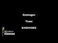 Damages - Tems (Karaoke Version)