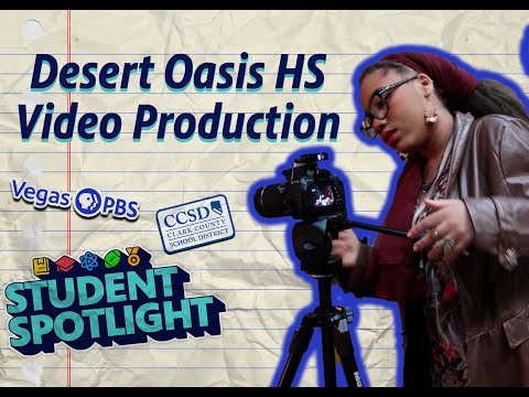 Behind-the-Scenes with Desert Oasis HS Video Production | Student Spotlight