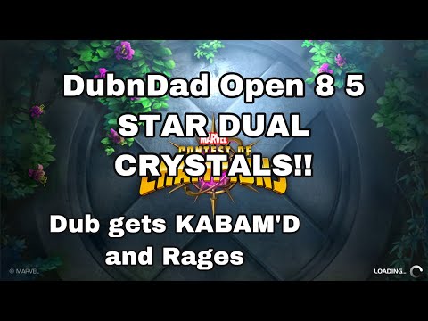 8x 5 Star Dual (skill/mutant) Crystal Opening - Trollovers galore! - Marvel Contest of Champions