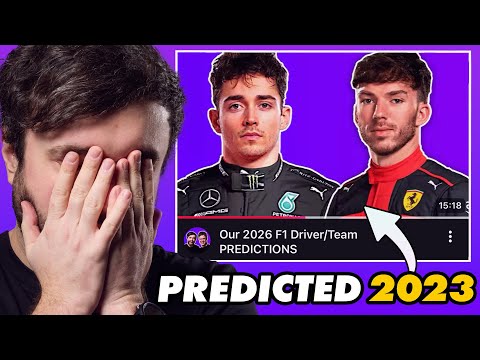 Wir haben die Formel-1-Startaufstellung für 2026 bereits vor DREI Jahren vorhergesagt…