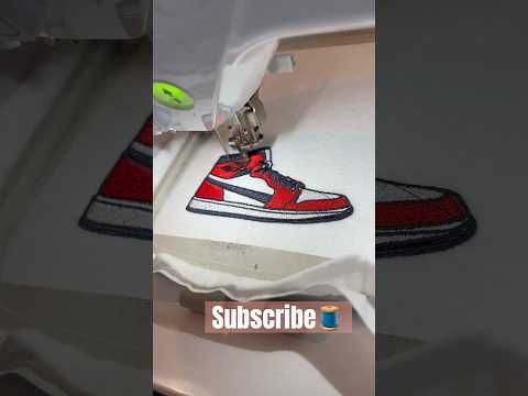 Embroider with me🧵!The best machine Brother Pe800 #shorts #embroidery #sewing #creative #patch #how