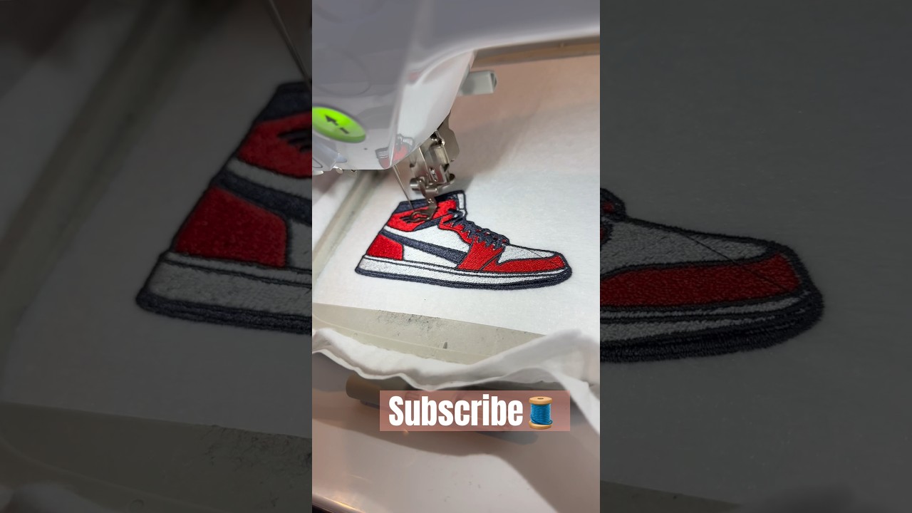 Embroider with me🧵!The best machine Brother Pe800 #shorts #embroidery #sewing #creative #patch #how