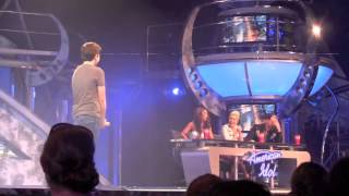 13 year old Brian Inerfeld performs Stuck Like Glue for American Idol experience Junior
