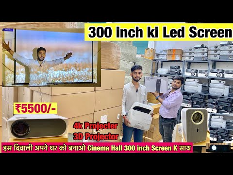 AUN Mini Projector W18 2800 Lumens LED Portable Home Cinema For 1080P