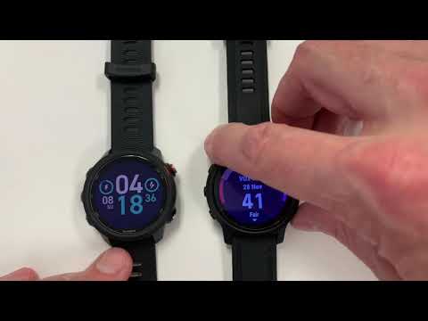 Garmin Fenix 6S Pro vs FR 245 SIZE/SCREEN Comparison FitGearHunter.com
