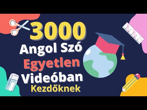 3000  Angol Szó Egyetlen Videóban