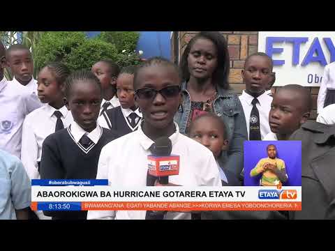 Hurricane Academy Journalism Club visits Etaya Tv for mentorship at their main Studios