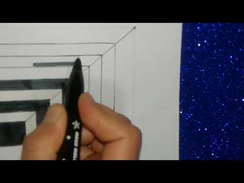 Very Easy ! !how to draw 3D hole