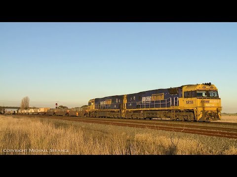6MP4 Toll / Pacific National Containers - PoathTV Australian Trains & Railways