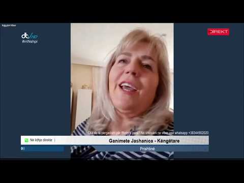 Lidhje direkte me kengetaren Ganimete Jashanica