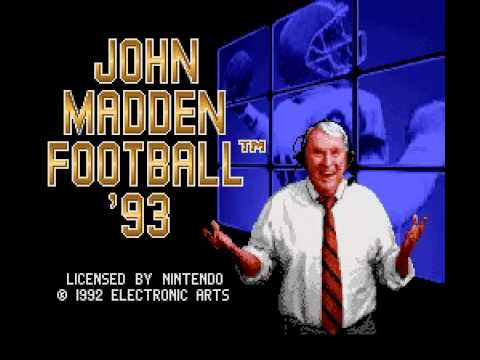 John Madden Football '93 Super Nintendo