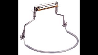 Video thumbnail for Hohner diatonic harp holder by TheVetMusician Dr. Ng'umbi