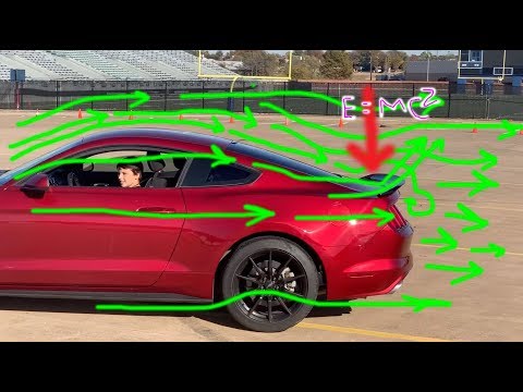 Installing the Ford Track Pack Rear Spoiler on our custom Mustang ....?? Part 12