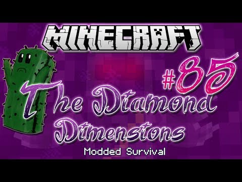 "CACTUS QUEST" | Diamond Dimensions Modded Survival #85 | Minecraft