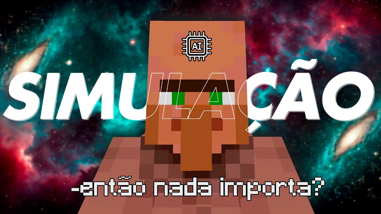 coloquei IA em um VILLAGER e o CONVENCI de que ele vive em uma SIMULAÇÃO