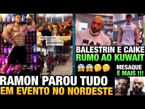 RAMON BUGOU EVENTO NO NORDESTE - CAIKE E BALESTRIN VIAJAM PARA O KUWAIT + MESAQUE E GNOMO
