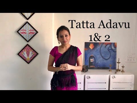 Tatta Adavu 1-2 |lesson 02 |Learn Bharatnatyam