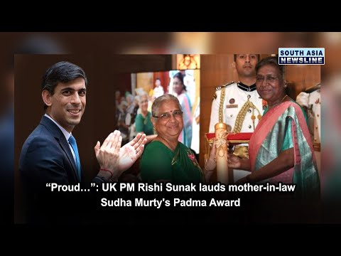 “Proud…” UK PM Rishi Sunak lauds mother in law Sudha Murty's Padma Award