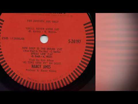 Nancy Ames — How Deep Is The Ocean 1966 ((StErEo))