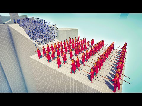 100x SPEARMAN vs EVERY GOD - Totally Accurate Battle Simulator TABS